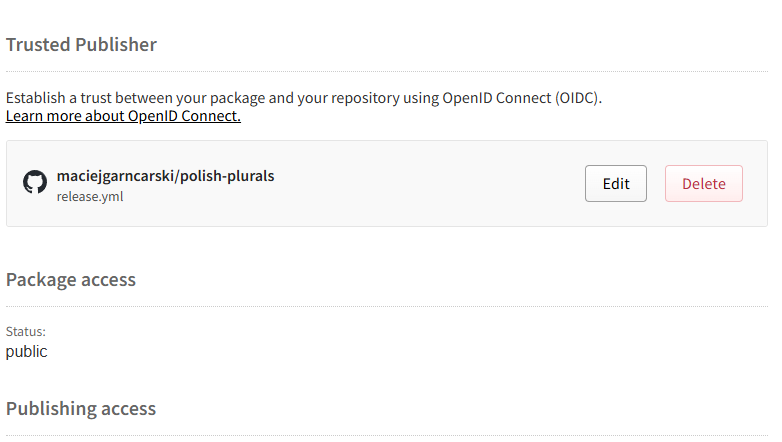 Błędna konfiguracja OIDC