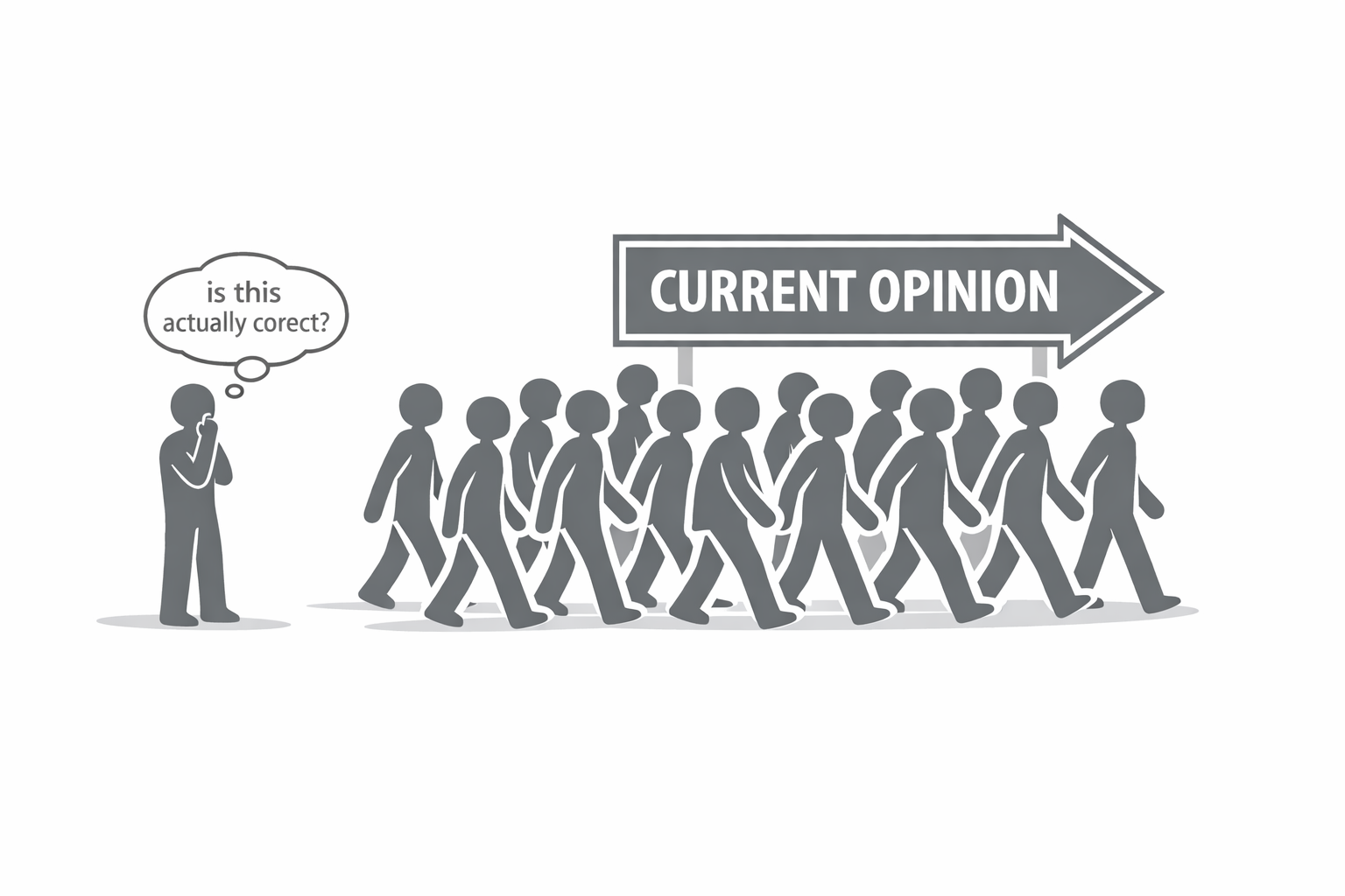 I support current thing