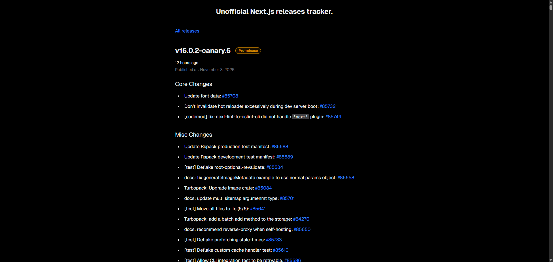 Is There New Next.js