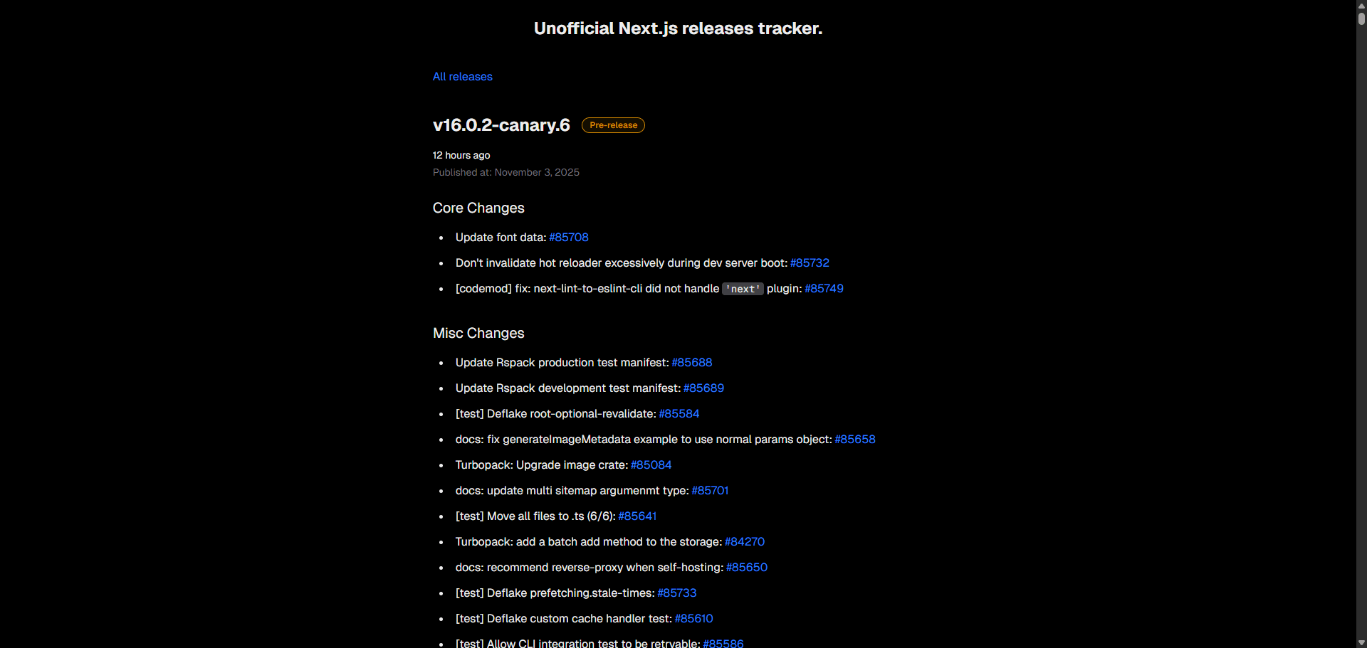 Is There New Next.js